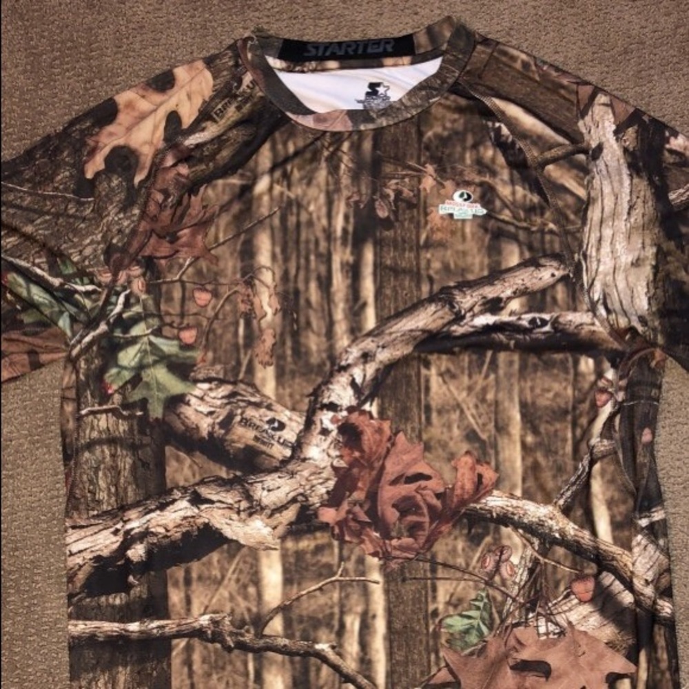 Mossy Oak Camo Tee Large